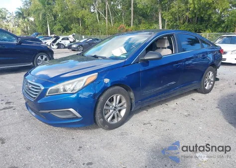 2017 Hyundai Sonata z USA, uszkodzony, nr VIN 5NPE24AF8HH486100
